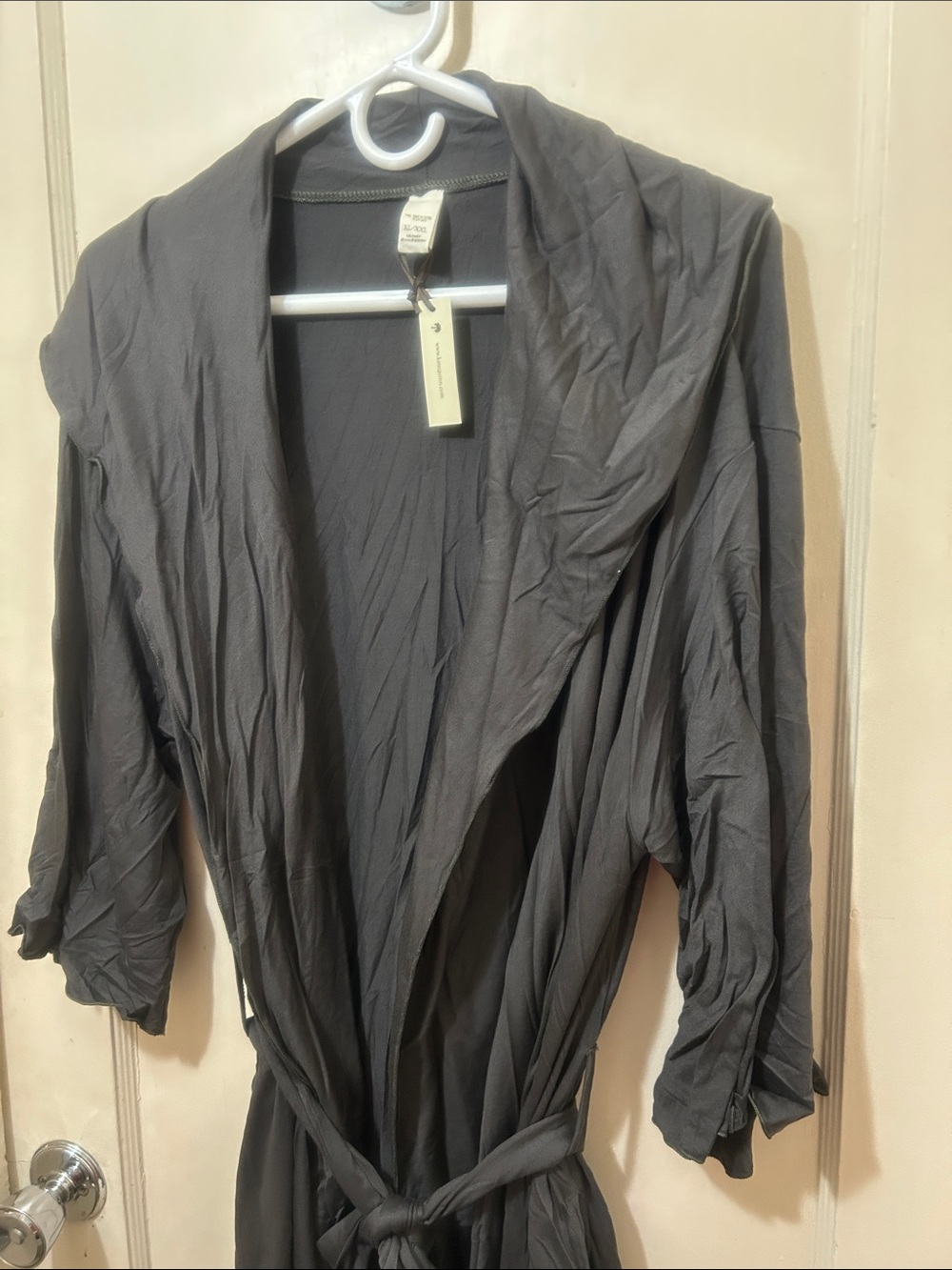 Kate Quinn the woods beluga wrap robe
